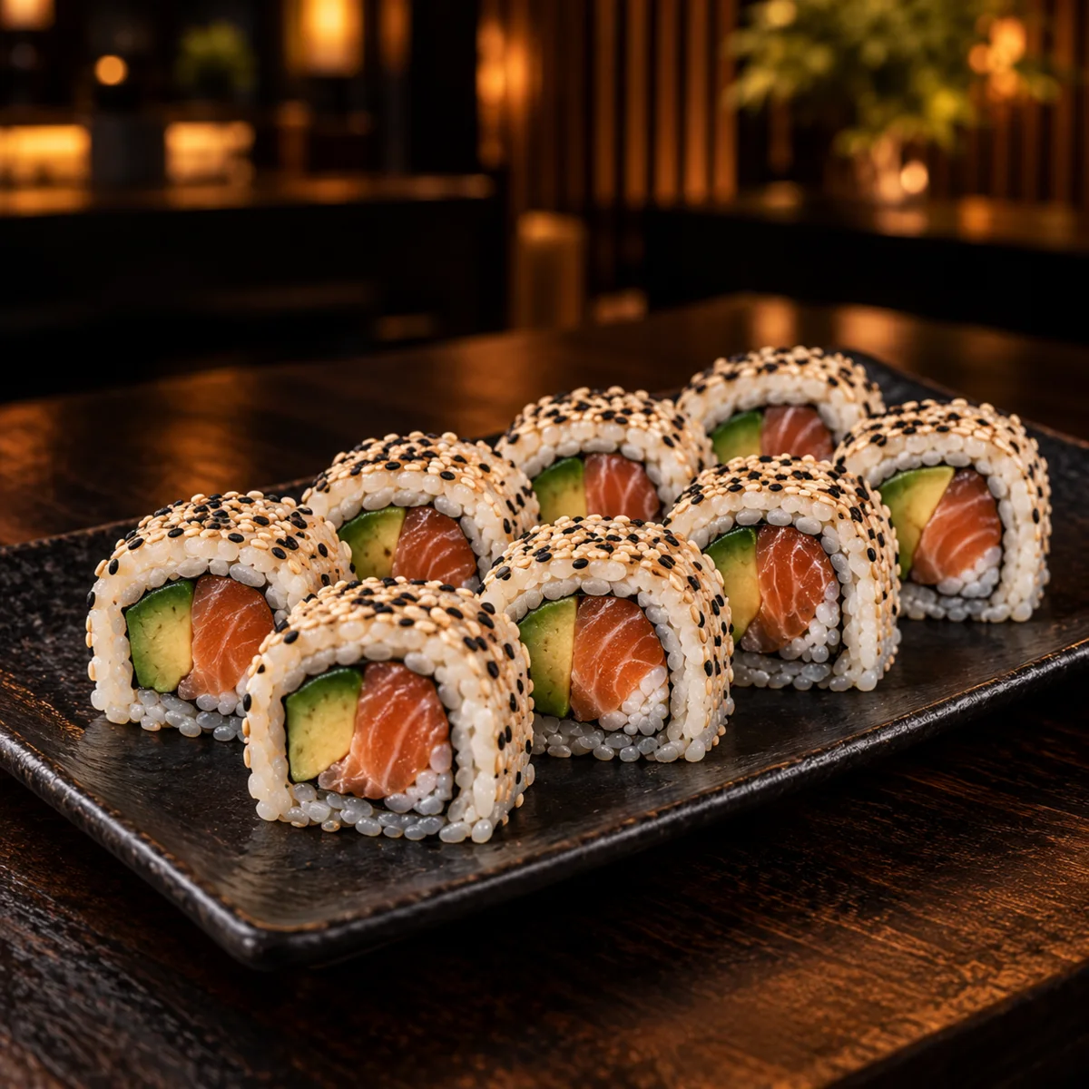 Salmón Avocado Roll